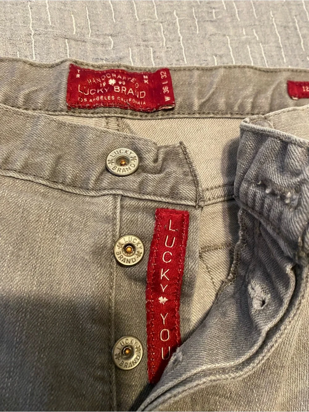 Lucky Brand Men’s Jeans in Faded Taupe